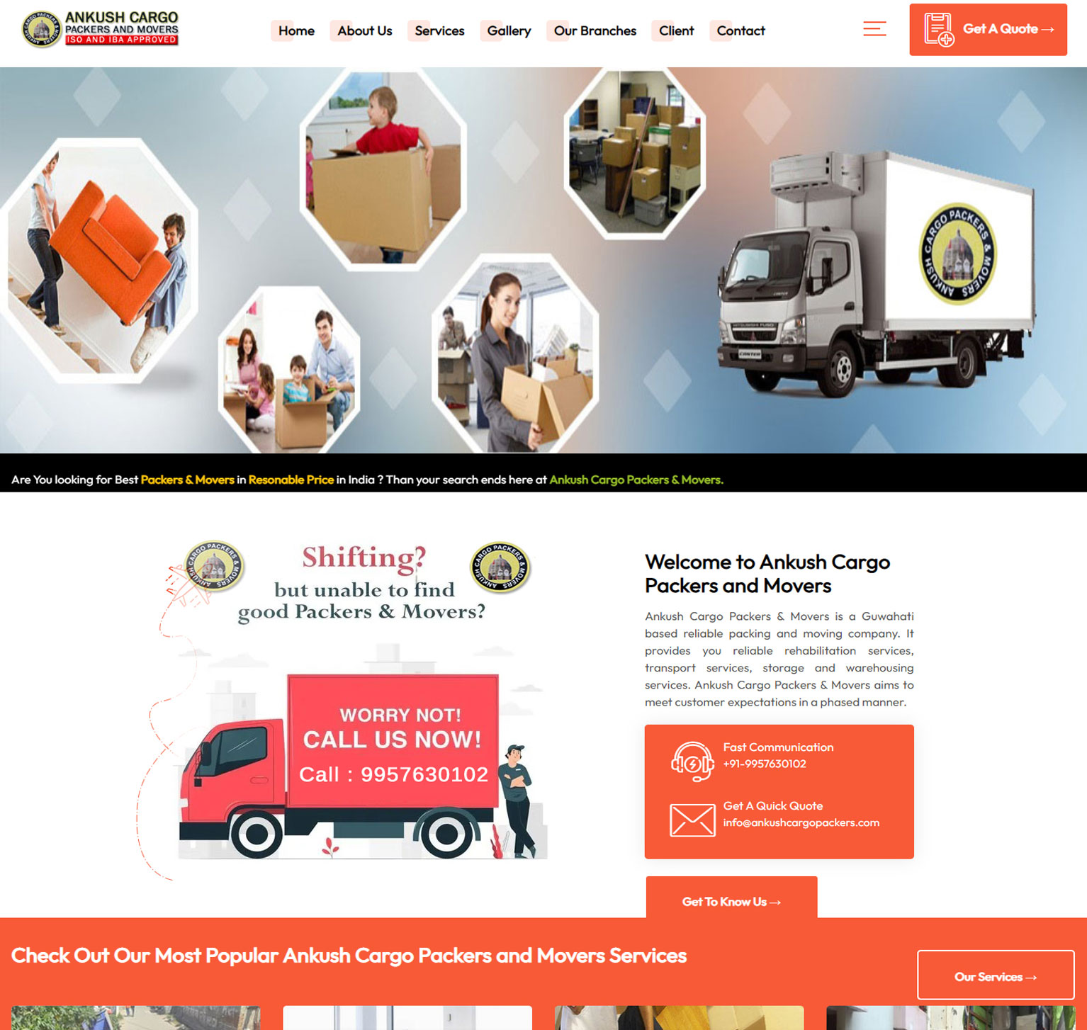 Ankush Cargo Packers